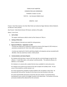Conservation Lake 10-10-13 / Microsoft Word Document