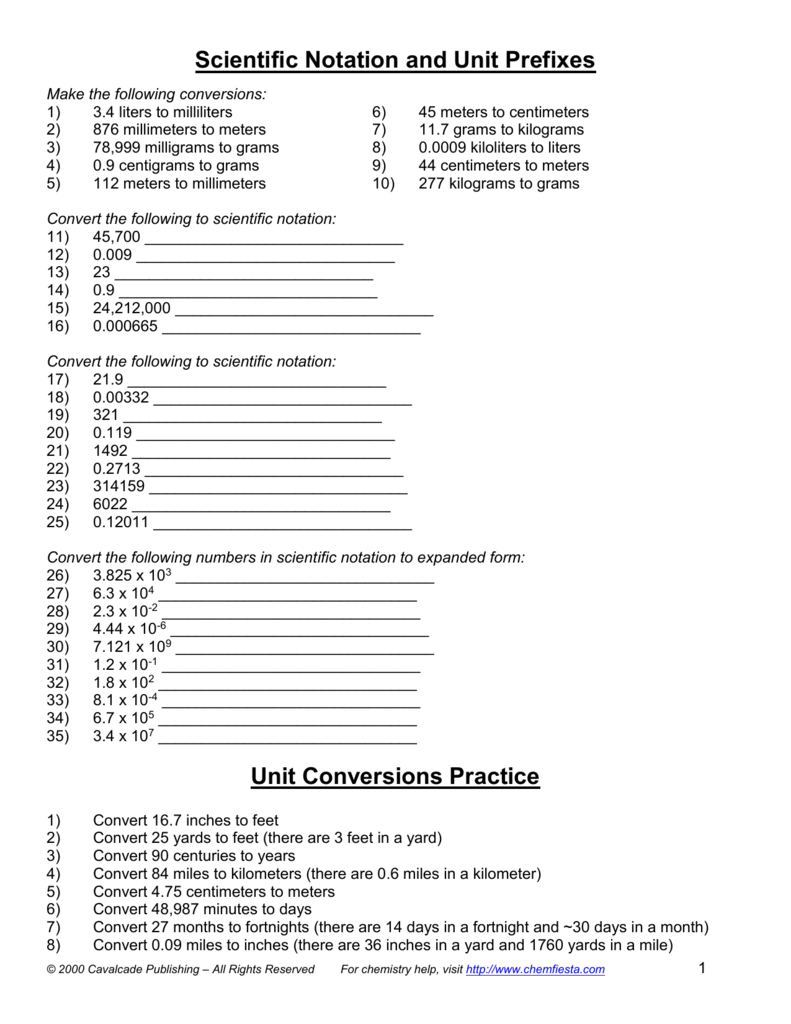 worksheet. Chemistry Scientific Notation Worksheet. Worksheet Fun Worksheet Study Site