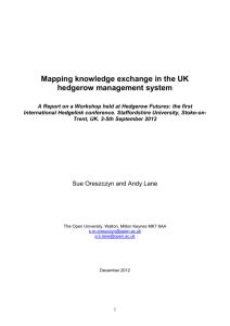 Agri-environmental knowledge management and networks of practice