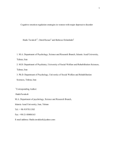 Results - Malaysian Journal of Psychiatry