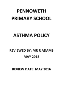 Asthma Policy May 2015