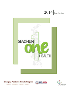 Introduction to the SEAOHUN One Health Course