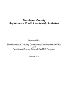 15-16 Sophomore Youth Leadership Application