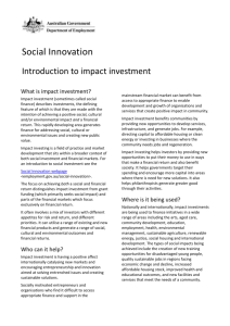 DOCX file of Introduction to impact investment