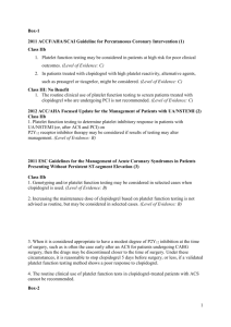 Box-1 2011 ACCF/AHA/SCAI Guideline for Percutaneous Coronary