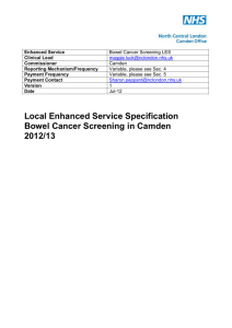 Bowel Cancer Screening LES