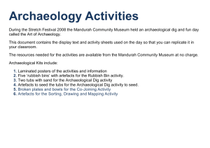 The Art of Archaeology - Mandurah Community Museum