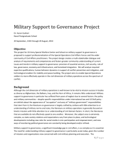 Military Support to Governance Project -updated-shared