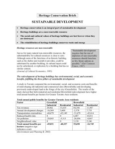 Sustainable development - University of Waterloo