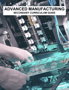 Advanced Manufacturing Technology Curriculum - e