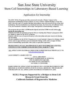 Application form - San Jose State University