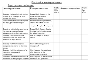 Radiation learning outcomes