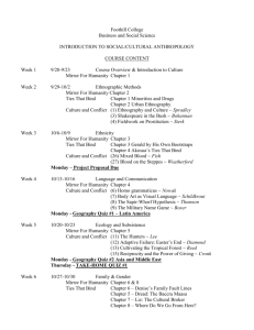 Course Outline 2003