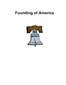 Founding of America