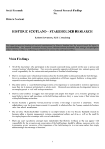Stakeholder main findings [word doc, 80kb]
