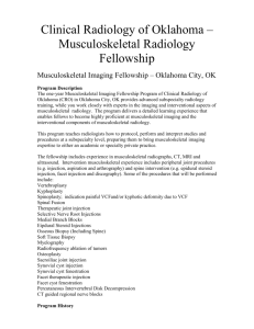 Mayo Clinic Fellowship - Clinical Radiology of Oklahoma