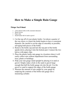 How to Make a Simple Rain Gauge