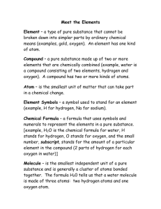 Meet the Elements