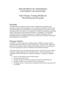 Airway Management - University of Manitoba