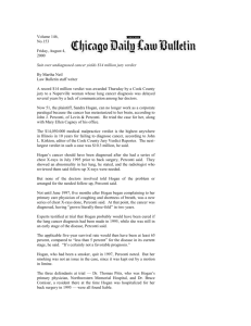 Chicago Daily Law Bulletin article 8/04/00