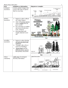 Ecosystems and Biomes - Biloxi Public Schools