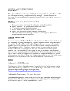 Overview of ATSTAR Curriculum