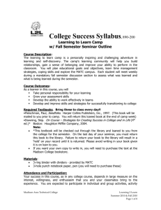 L2LCollege Success Syllabus(1)