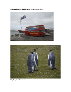 Falkland Island Radio Scene 5 November, 2014