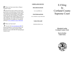 County Seal - Cortland County