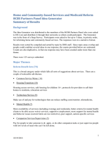 2011 HCBS Partners Panel Disability Group Idea Generator (PDF)