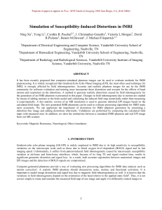 Medim 2006, Simulation of Susceptibility