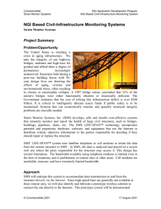 NGI Based Civil-Infrastructure Monitoring Systems