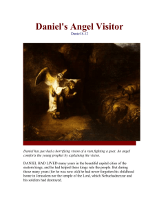 Daniel`s Angel Visitor - Anna Global Ministries