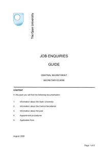 Grade 8 Job Enquiries document