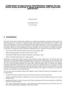 1 Introduction - Bioinformatics Vienna