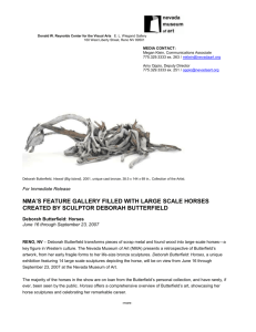 NMA`s Featured Gallery Filled with Large Scale Horses Created by
