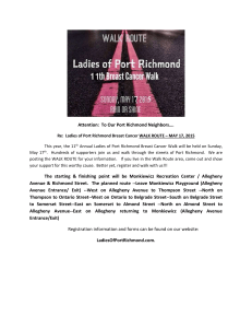 Attention: To Our Port Richmond Neighbors…. Re: Ladies of Port