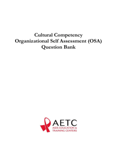 Cultural Competency - AIDS Education and Training Centers