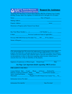 Request for Assistance form