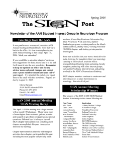 Spring 2005 Newsletter - Wayne State University School of Medicine