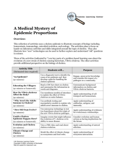 Mystery Epidemic Teacher Guide - University of Rochester Medical