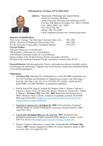 Dr. M. Q. Al-Natour Short CV2011 for JUST Site