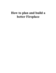 How to plan and build a better Fireplace How to plan and build a B