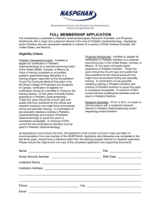 North American Member Application Form
