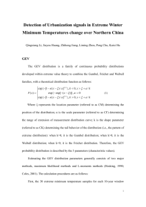 Effects of Urbanization in Northern China on Extreme Minimum