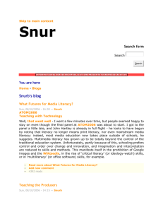 Snurb`s blog | Snurblog