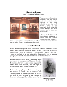 Limestone Legacy - State Historical Society of Iowa