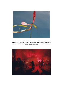 mayo county council arts service