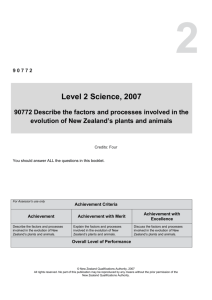 L2 Science (90772) 2007
