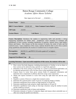 Conceptual Forces Worksheet